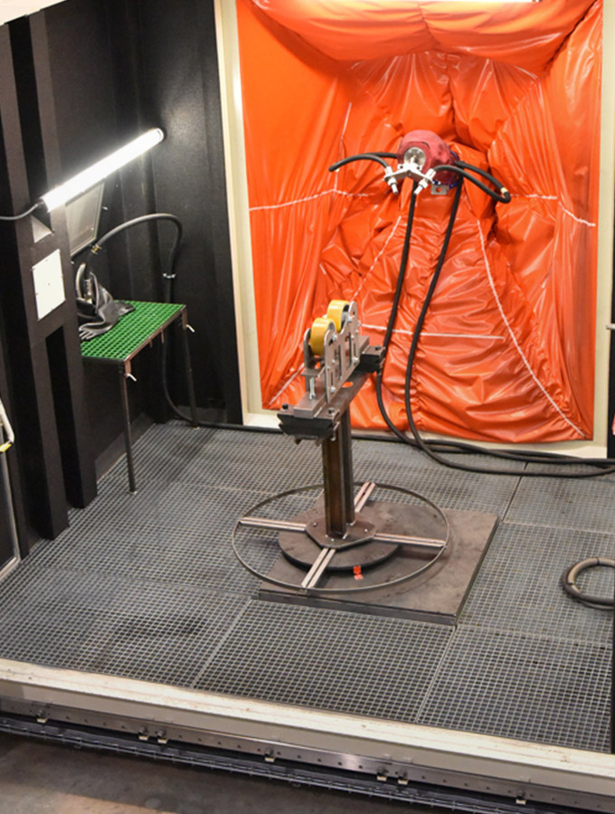 機器人噴砂機 機器人噴砂機