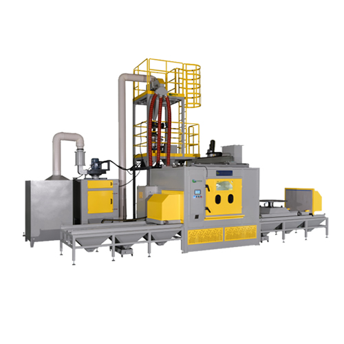 雙臺(tái)車輪胎模具噴砂機(jī) 雙臺(tái)車輪胎模具噴砂機(jī)