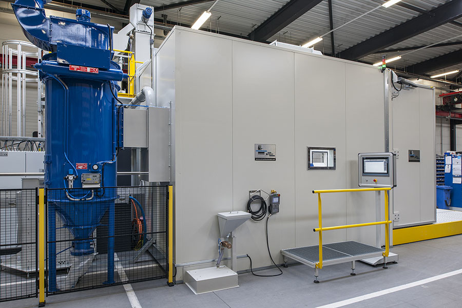 無(wú)地坑噴砂房 無(wú)地坑噴砂房